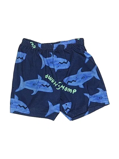Pre-owned Just One You Made By Carter's Kids' Board Shorts In Blue