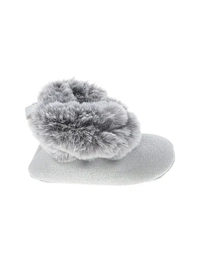 Pre-owned Just One You Made By Carter's Babies' Booties In Silver