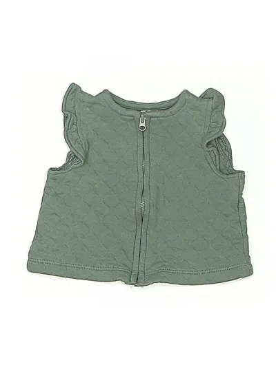 Pre-owned Just One You Made By Carter's Babies' Cardigan Sweater In Green