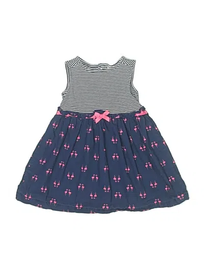 Pre-owned Just One You Made By Carter's Babies' Dress In Blue