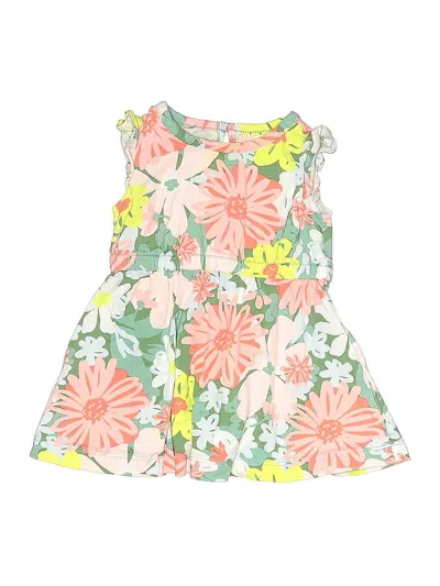 Pre-owned Just One You Made By Carter's Babies' Dress In Green