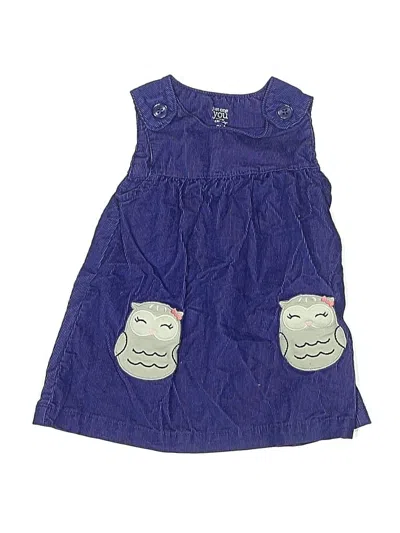 Pre-owned Just One You Made By Carter's Babies' Dress In Purple