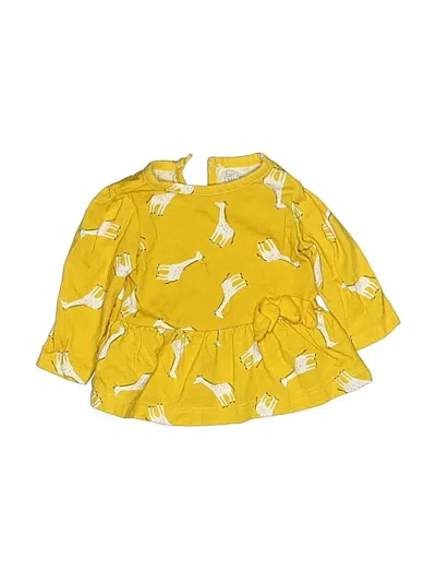 Pre-owned Just One You Made By Carter's Babies' Dress In Yellow