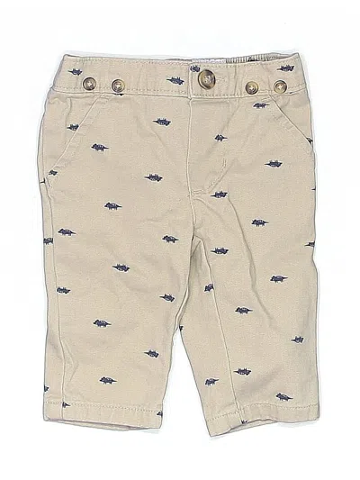 Pre-owned Just One You Made By Carter's Babies' Khaki Pant In Brown