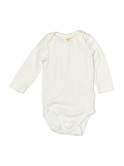 Pre-owned Just One You Made By Carter's Babies' Long Sleeve Onesie In Yellow
