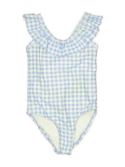 Pre-owned Just One You Made By Carter's Kids' One Piece Swimsuit In Blue