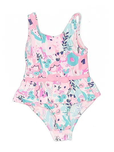 Pre-owned Just One You Made By Carter's Babies' One Piece Swimsuit In Pink
