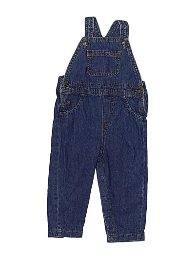 Pre-owned Just One You Made By Carter's Babies' Overalls In Blue