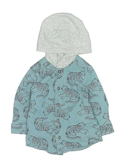 Pre-owned Just One You Made By Carter's Babies' Raincoat In Blue