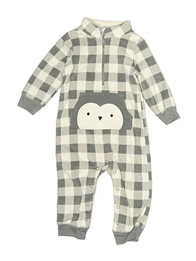 Pre-owned Just One You Made By Carter's Babies' Raincoat In Gray