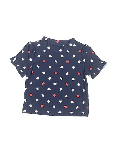 Pre-owned Just One You Made By Carter's Babies' Rash Guard In Blue