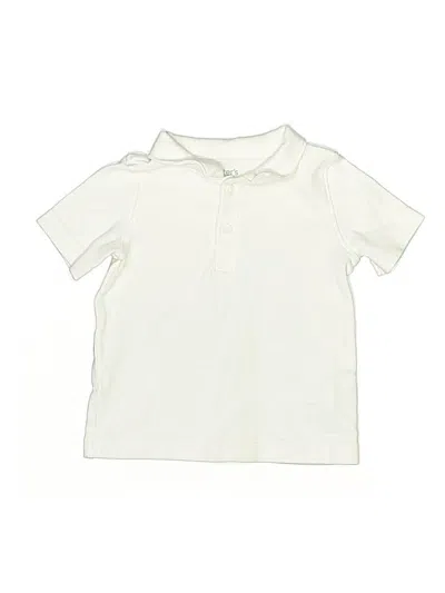 Pre-owned Just One You Made By Carter's Babies' Short Sleeve Button Down Shirt In Ivory
