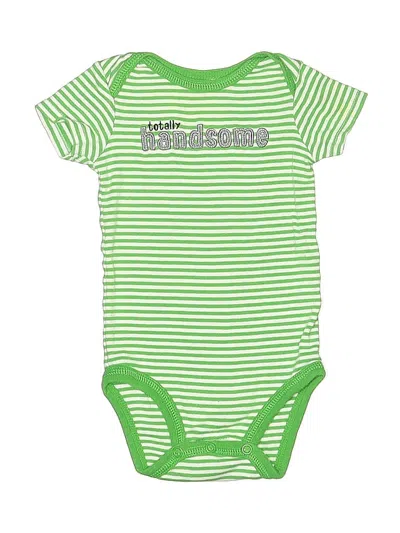 Pre-owned Just One You Made By Carter's Babies' Short Sleeve T-shirt In Green