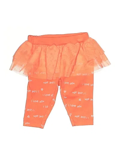 Pre-owned Just One You Made By Carter's Babies' Skirt In Orange