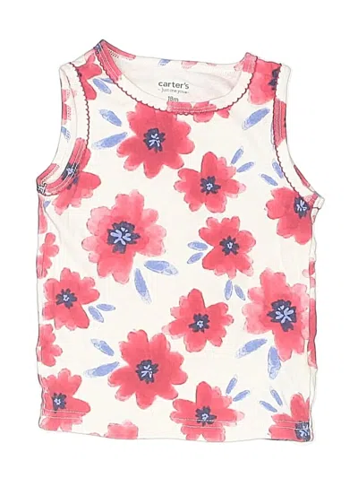Pre-owned Just One You Made By Carter's Kids' Sleeveless Blouse In Pink