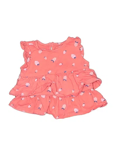 Pre-owned Just One You Made By Carter's Babies' Sleeveless Blouse In Pink