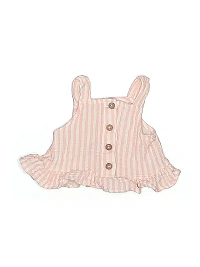 Pre-owned Just One You Made By Carter's Babies' Sleeveless Blouse In Pink
