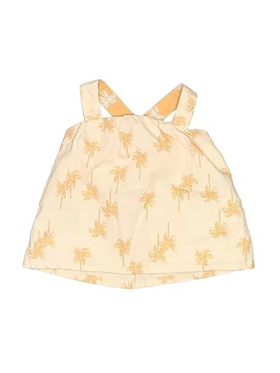 Pre-owned Just One You Made By Carter's Babies' Sleeveless Blouse In Yellow