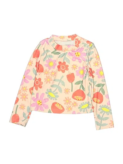 Pre-owned Just One You Made By Carter's Kids' Sweatshirt In Orange