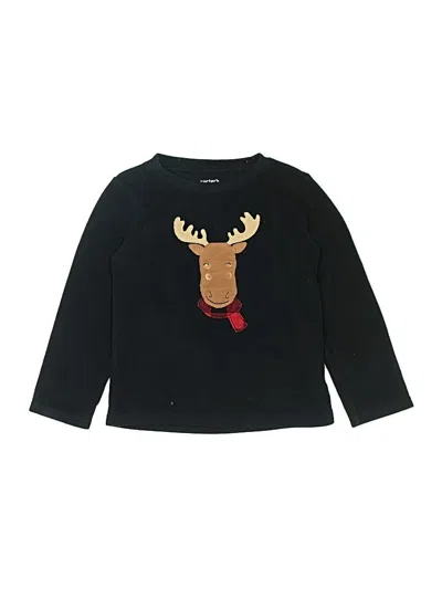 Pre-owned Just One You Kids' Pullover Sweater In Black