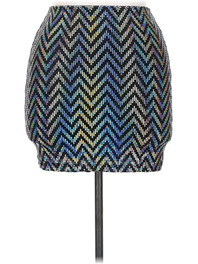 Pre-owned Just Polly Casual Skirt In Blue