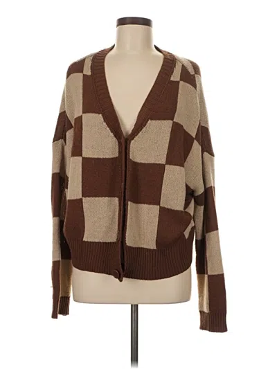 Pre-owned Just Polly Pullover Sweater In Brown