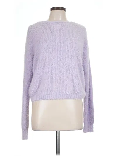 Pre-owned Just Polly Pullover Sweater In Purple