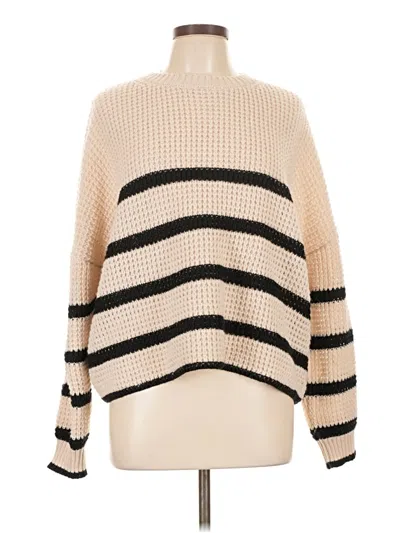 Pre-owned Just Polly Pullover Sweater In Tan