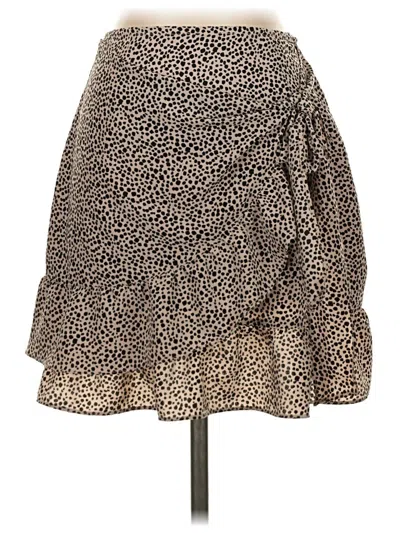 Pre-owned Just Quella Casual Skirt In Brown