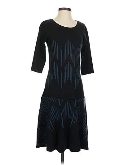 Pre-owned Just Taylor Just... Taylor Casual Dress In Black