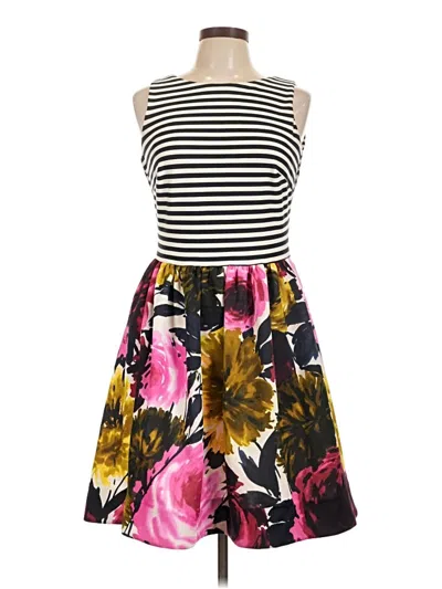 Pre-owned Just Taylor Just... Taylor Casual Dress In Black