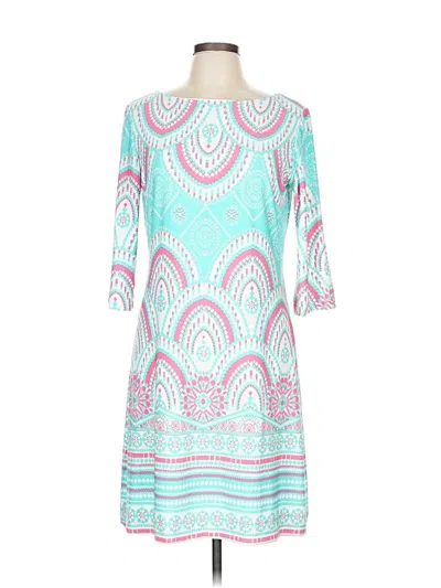 Pre-owned Just Taylor Just... Taylor Casual Dress In Blue