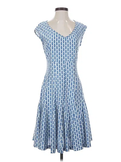 Pre-owned Just Taylor Just... Taylor Casual Dress In Blue
