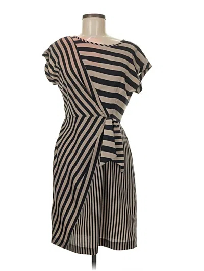 Pre-owned Just Taylor Just... Taylor Casual Dress In Brown