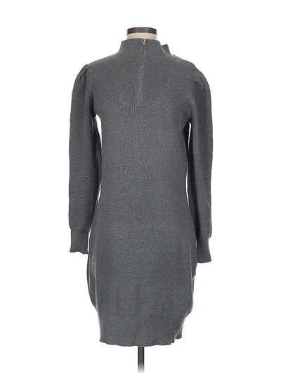 Pre-owned Just Taylor Just... Taylor Casual Dress In Gray