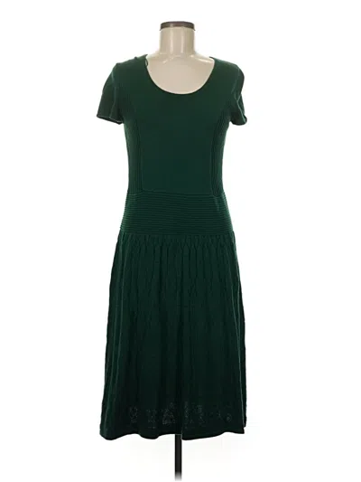 Pre-owned Just Taylor Just... Taylor Casual Dress In Green