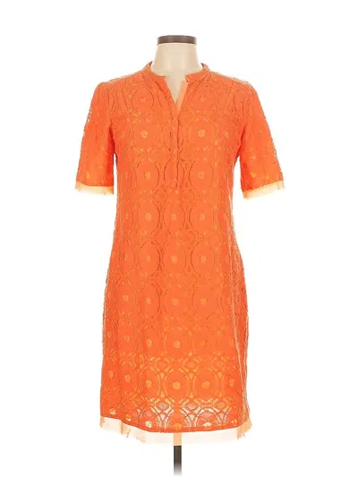 Pre-owned Just Taylor Just... Taylor Casual Dress In Orange