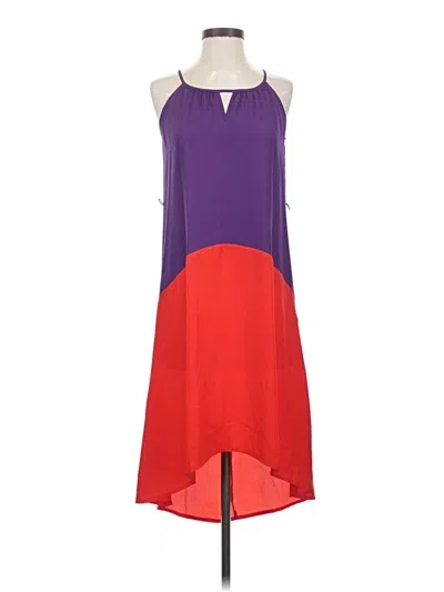 Pre-owned Just Taylor Just... Taylor Casual Dress In Purple