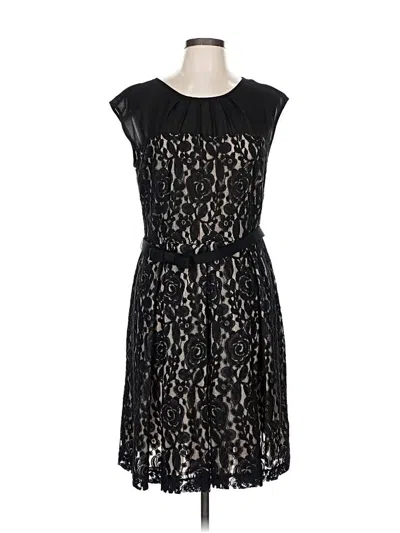 Pre-owned Just Taylor Just... Taylor Cocktail Dress In Black