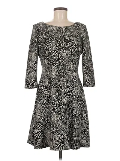 Pre-owned Just Taylor Just... Taylor Cocktail Dress In Black