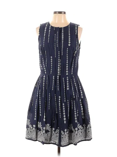 Pre-owned Just Taylor Just... Taylor Cocktail Dress In Blue