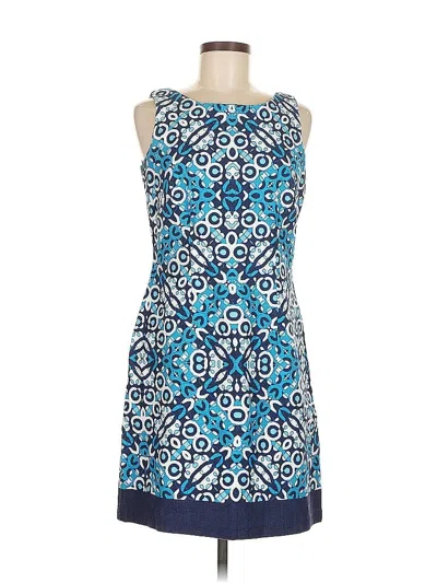 Pre-owned Just Taylor Just... Taylor Cocktail Dress In Blue
