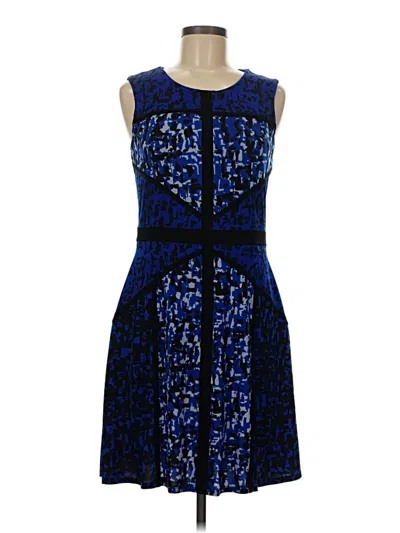 Pre-owned Just Taylor Just... Taylor Cocktail Dress In Blue