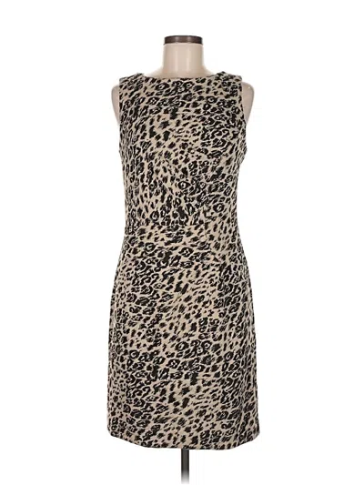Pre-owned Just Taylor Just... Taylor Cocktail Dress In Brown