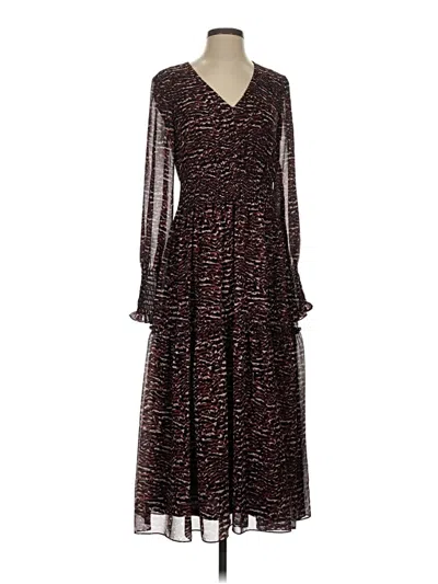 Pre-owned Just Taylor Just... Taylor Cocktail Dress In Brown
