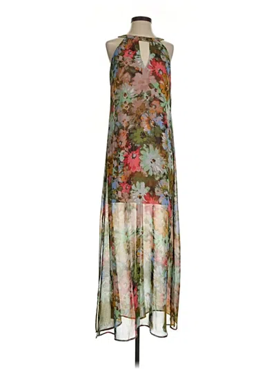 Pre-owned Just Taylor Just... Taylor Cocktail Dress In Green