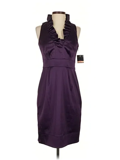 Pre-owned Just Taylor Just... Taylor Cocktail Dress In Purple