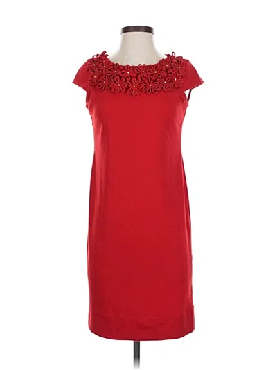 Pre-owned Just Taylor Just... Taylor Cocktail Dress In Red