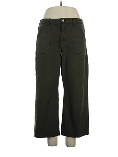 Pre-owned Just Usa Casual Pants In Green