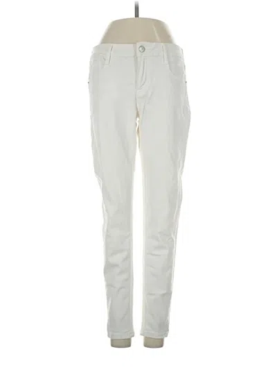Pre-owned Just Usa Casual Pants In Ivory